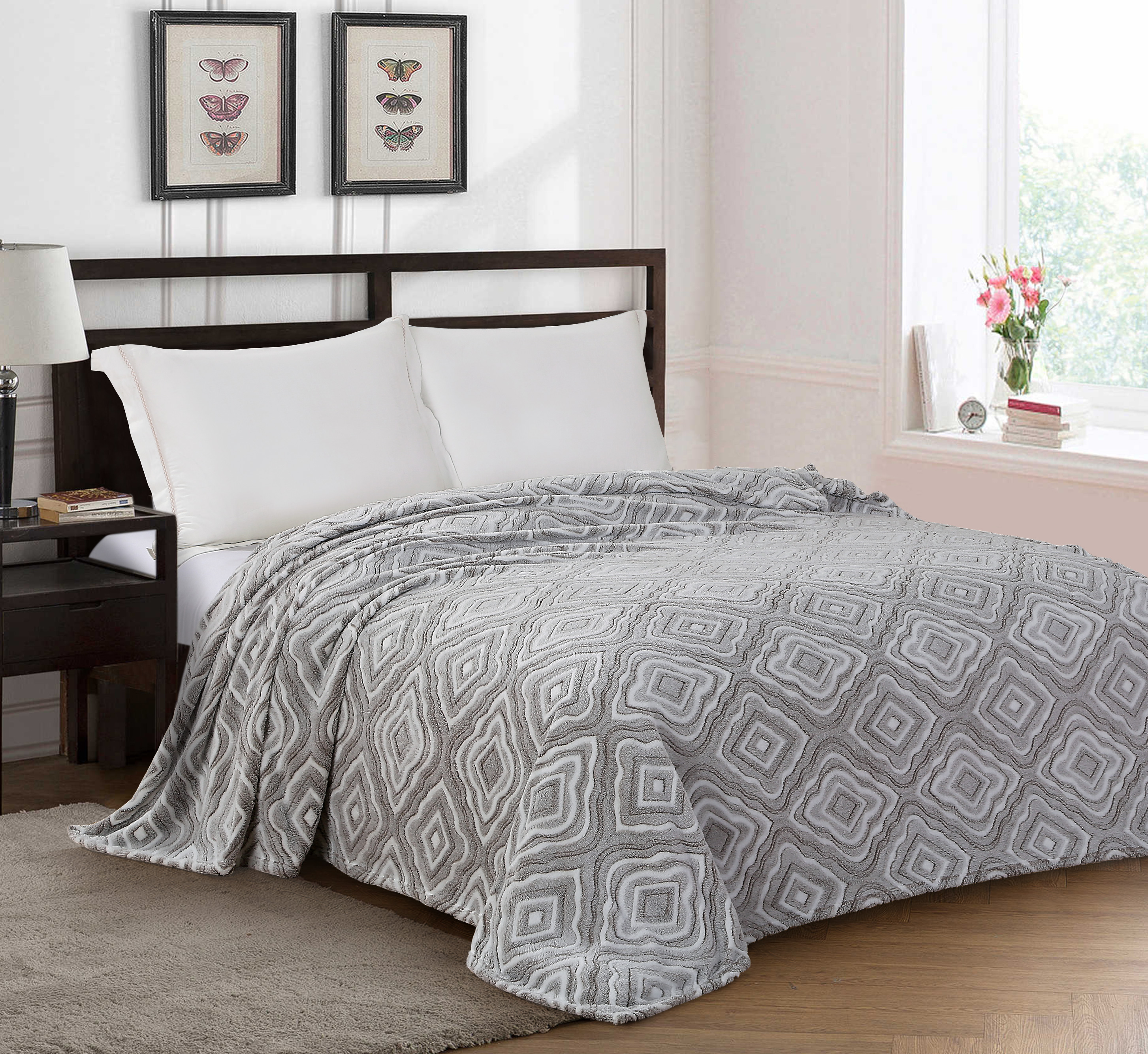 

Плед евро Cleo Home Bamboo LA Collection 200х220 велсофт, Bamboo LA Collection