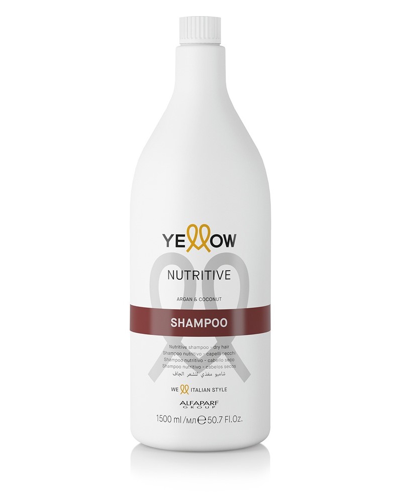 Шампунь Yellow Увлажняющий Для Сухих Волос Nutritive Shampoo 1500 Мл