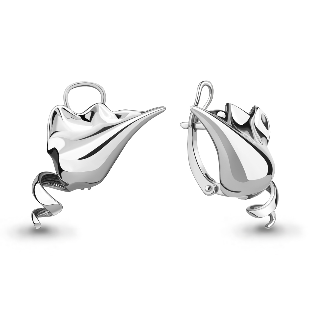 

Серьги из серебра Aquamarine Aquamarine 34256_925_р, 34256_925_р