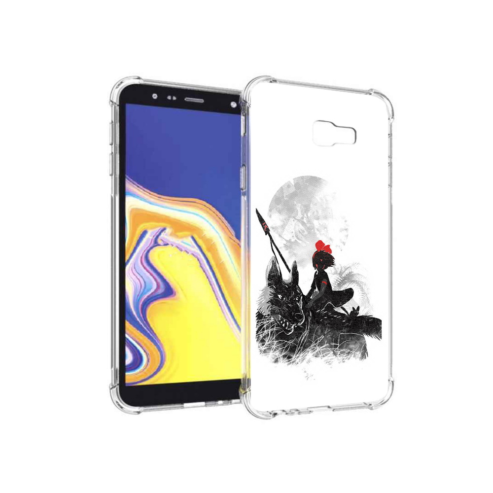 

Чехол MyPads Tocco для Samsung Galaxy J4+ (2018) мононоке (PT118081.545.481), Прозрачный, Tocco