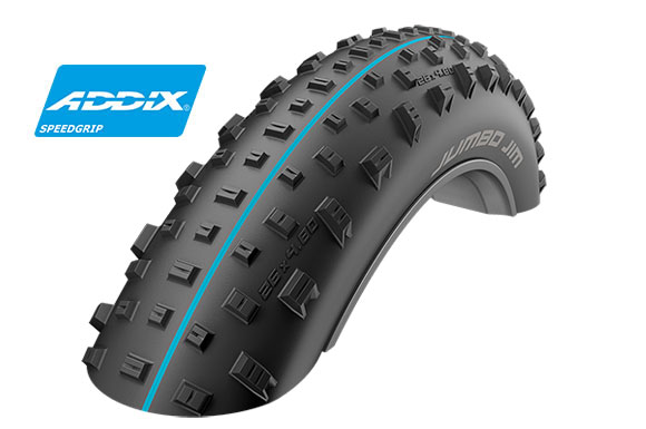 

Велосипедная покрышка 26x4.00 100-559 Jumbo Jim Perf Schwalbe, Черный, HS466