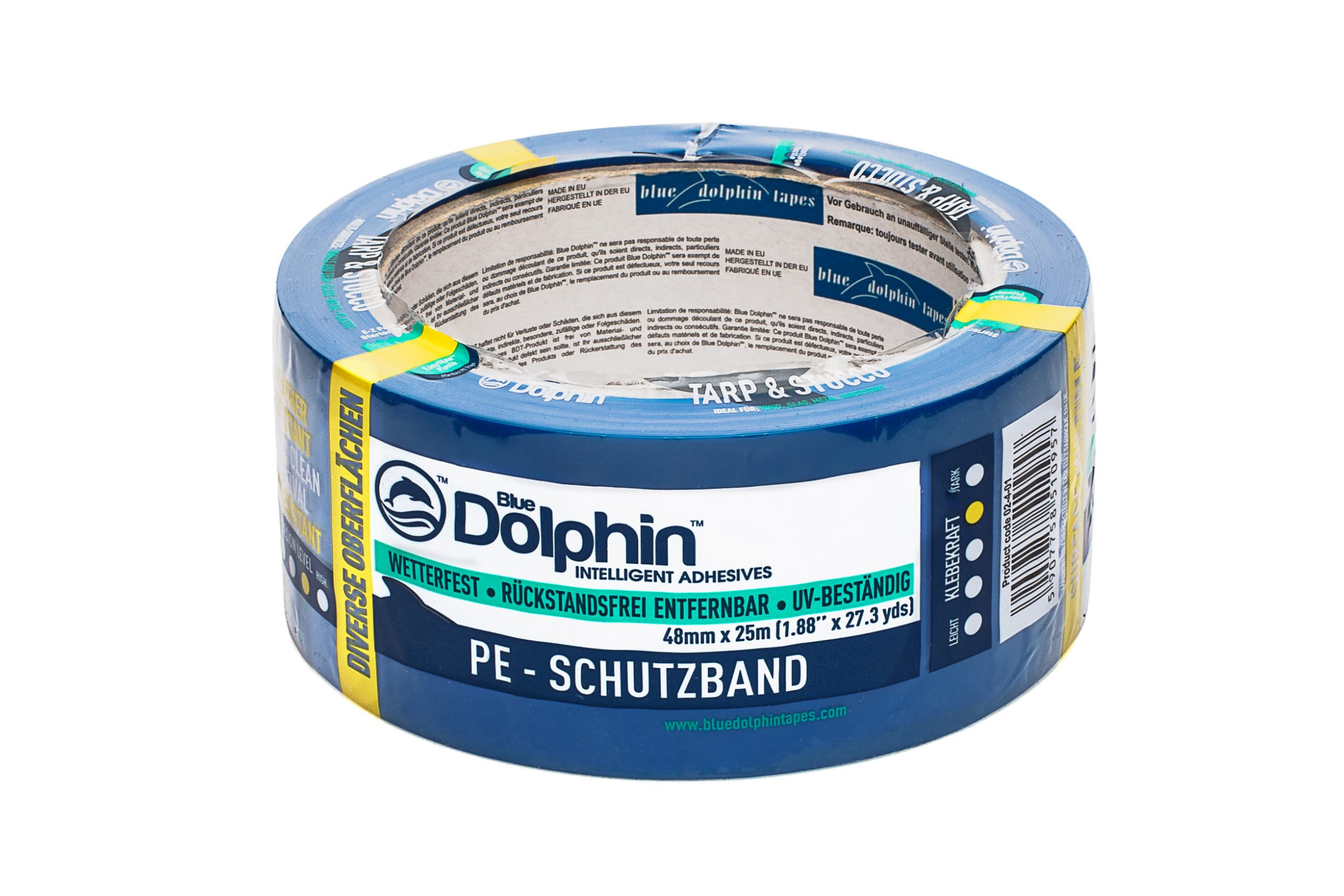 Blue Dolphin Малярная лента Exterior Tape Blue 48мм 25м 02-4-01-EN BDN