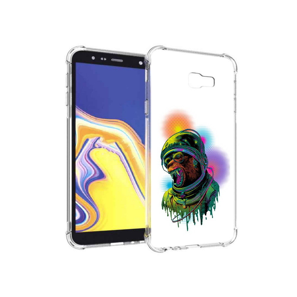 

Чехол MyPads Tocco для Samsung Galaxy J4+ (2018) медведь космонавт (PT118081.545.466), Прозрачный, Tocco