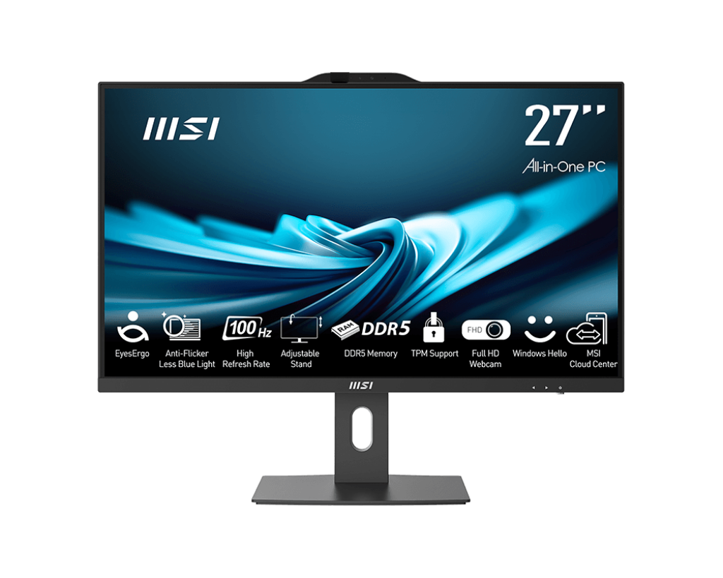 

Моноблок MSI PRO AP272P 14M черный, PRO AP272P 14M