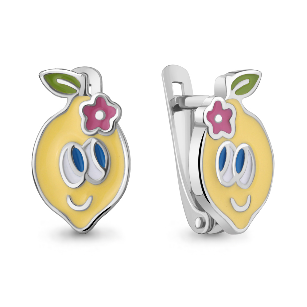

Серьги из серебра с эмалью Aquamarine Aquamarine 34237_925_р, 34237_925_р