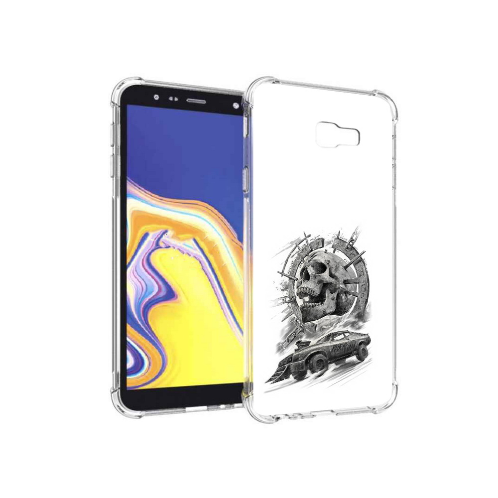

Чехол MyPads Tocco для Samsung Galaxy J4+ (2018) мед макс (PT118081.545.461), Прозрачный, Tocco
