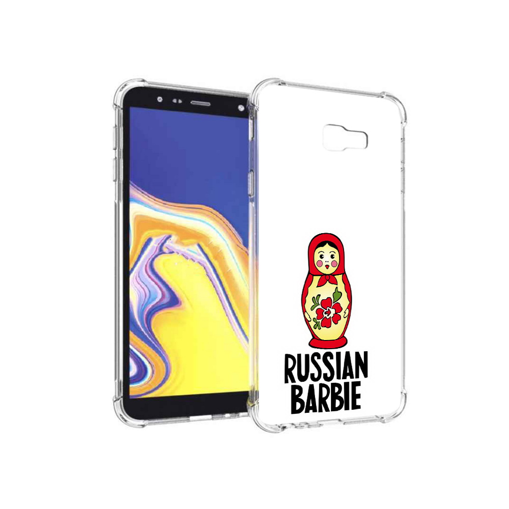 

Чехол MyPads Tocco для Samsung Galaxy J4+ (2018) матрешка (PT118081.545.459), Прозрачный, Tocco