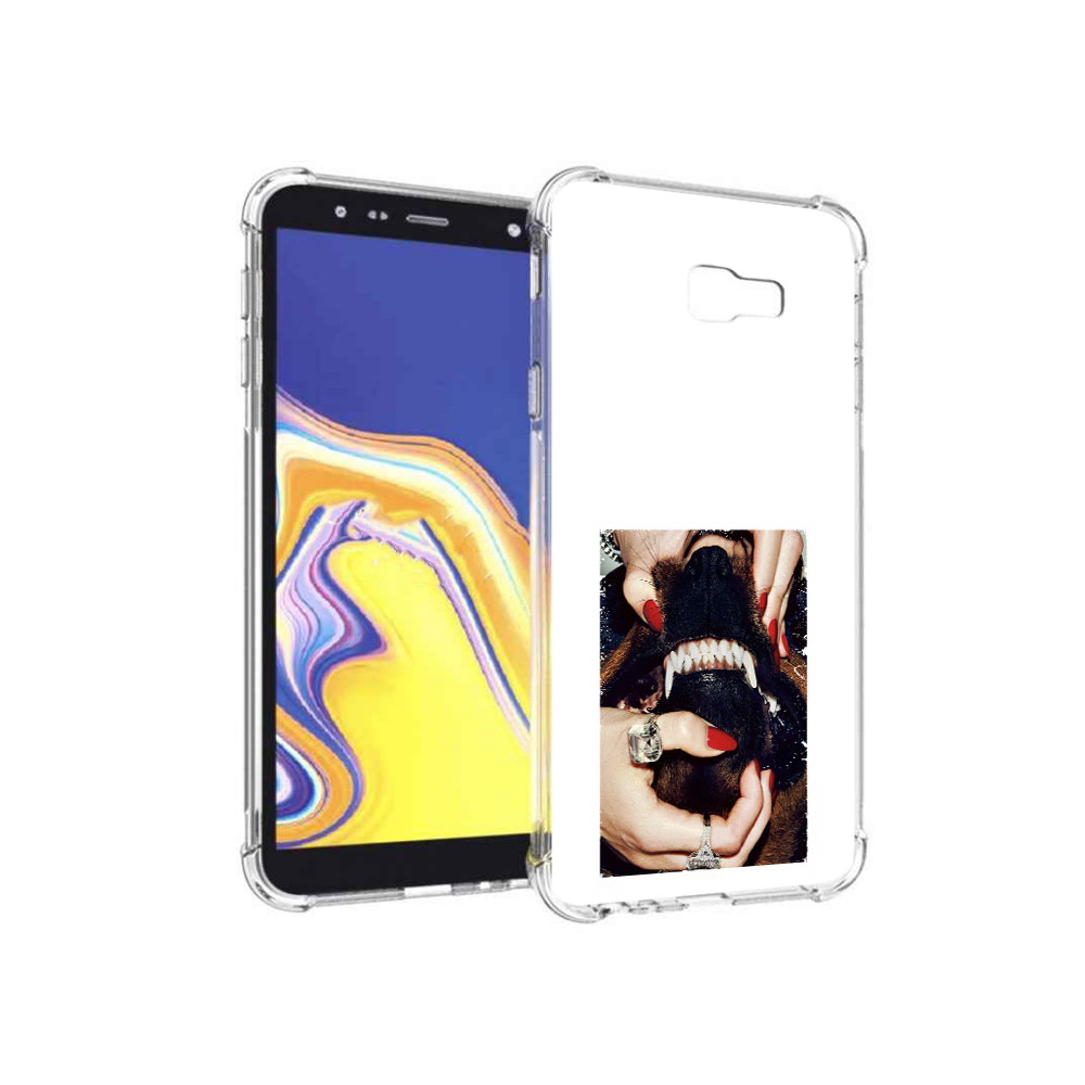 

Чехол MyPads Tocco для Samsung Galaxy J4+ (2018) маникюр (PT118081.545.457), Прозрачный, Tocco