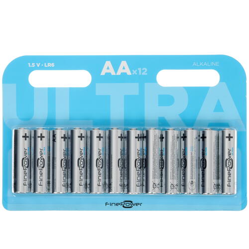 Батарейка FinePower Ultra AA (LR6) 12 шт