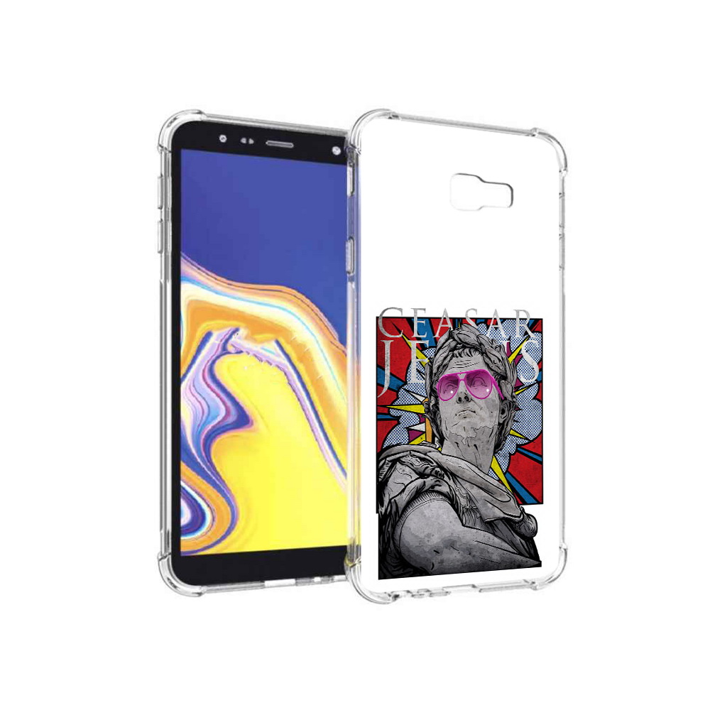 

Чехол MyPads Tocco для Samsung Galaxy J4+ (2018) крутая статуя свободы (PT118081.545.423), Прозрачный, Tocco
