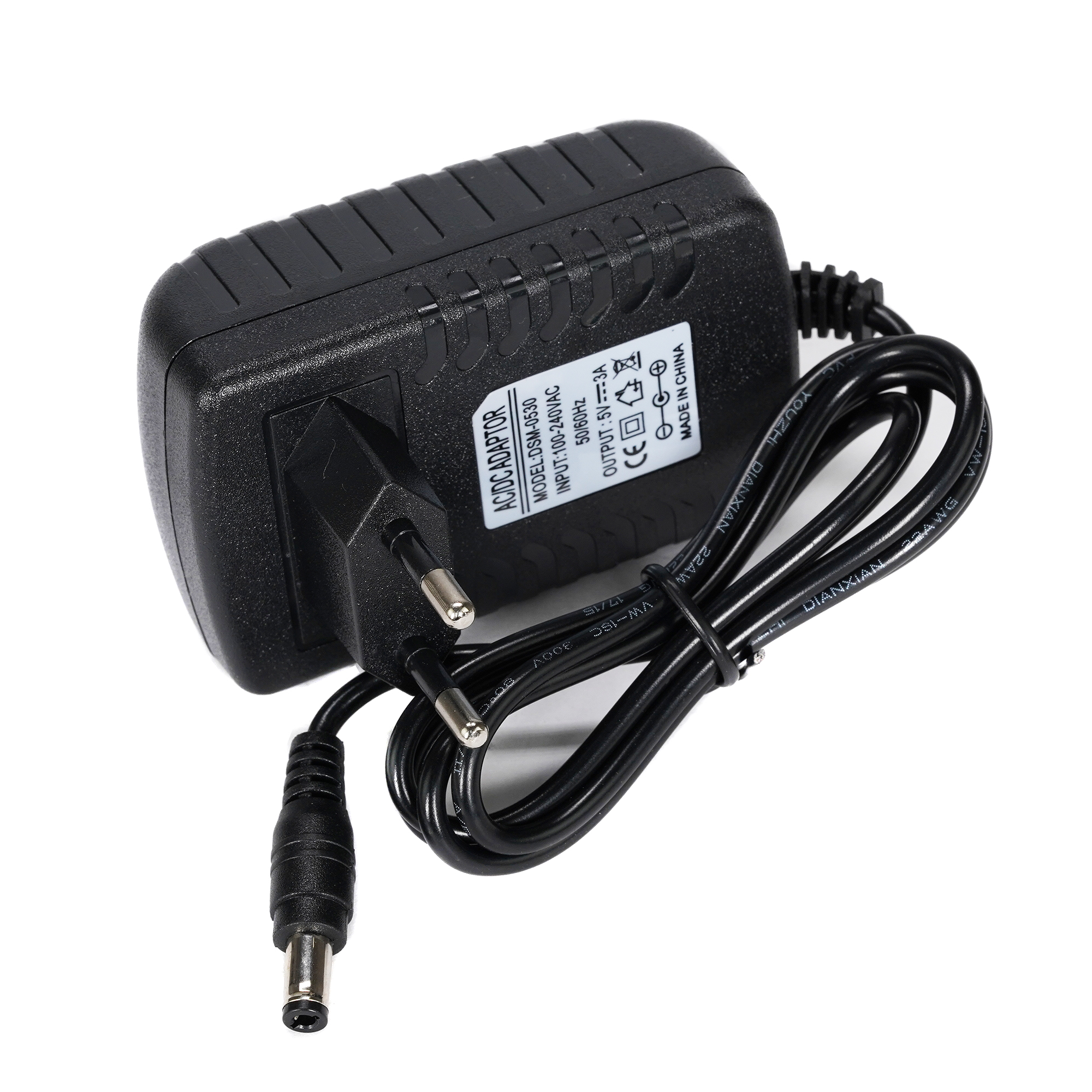 

Блок питания OEM 5V 3A 15Вт (085-1015), Черный, 5V 3A
