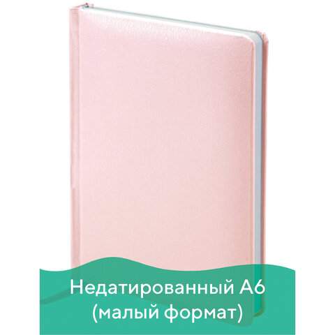 

Ежедневник недатированный Brauberg 111693, A6, 136 листов, 3 штуки
