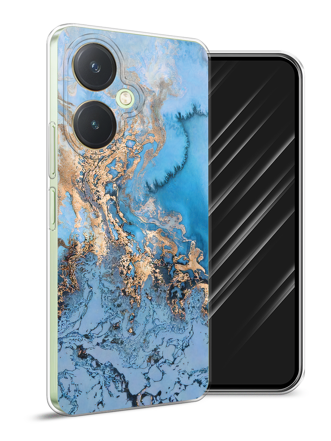 

Чехол Awog на Vivo Y27 4G "Морозная лавина синяя", Серебристый, 269150-1