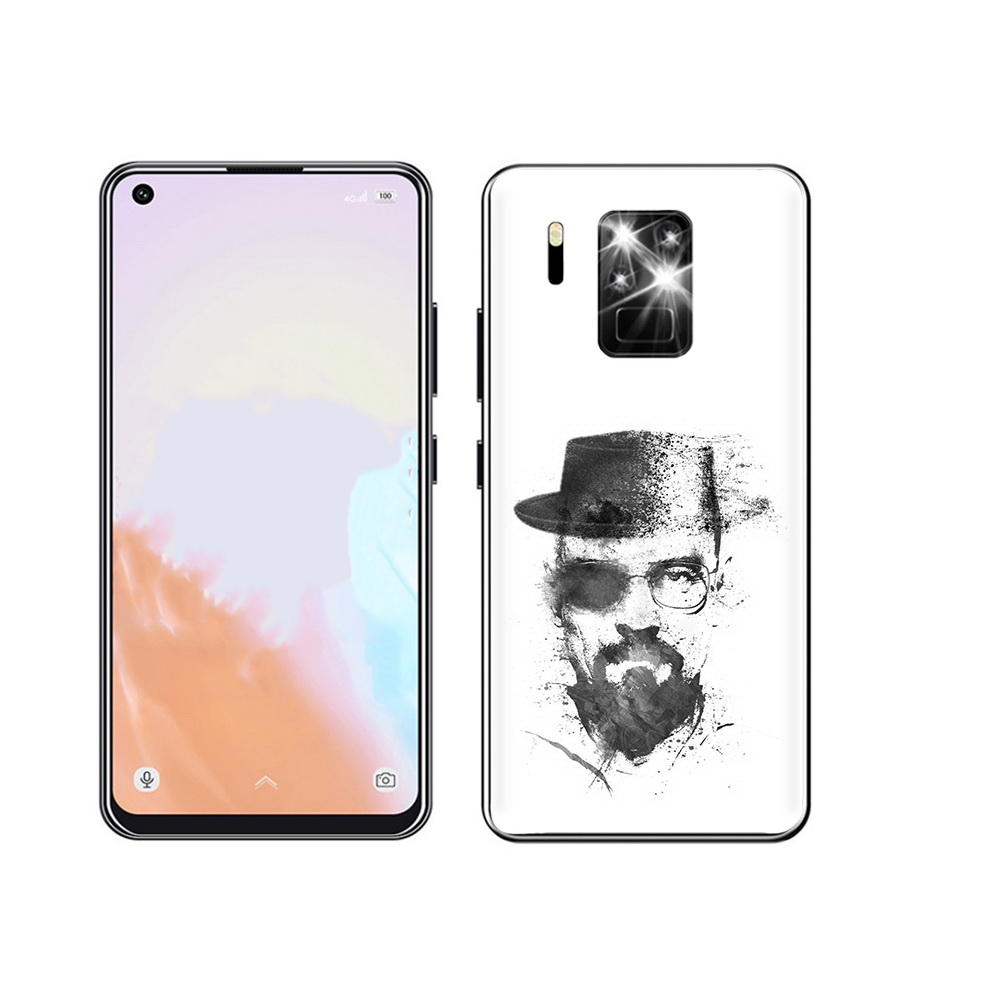 

Чехол MyPads Tocco для Oukitel C18 Pro загадочный человек, Прозрачный, Tocco