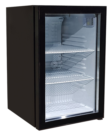 Маленький однокамерный холодильник GASTRORAG BC68-MS, витринный холодильный шкаф, барная х холодильный шкаф tefcold