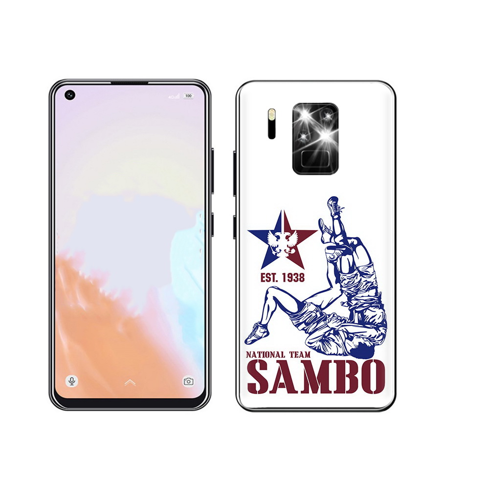 

Чехол MyPads Tocco для Oukitel C18 Pro единоборства самбо, Прозрачный, Tocco