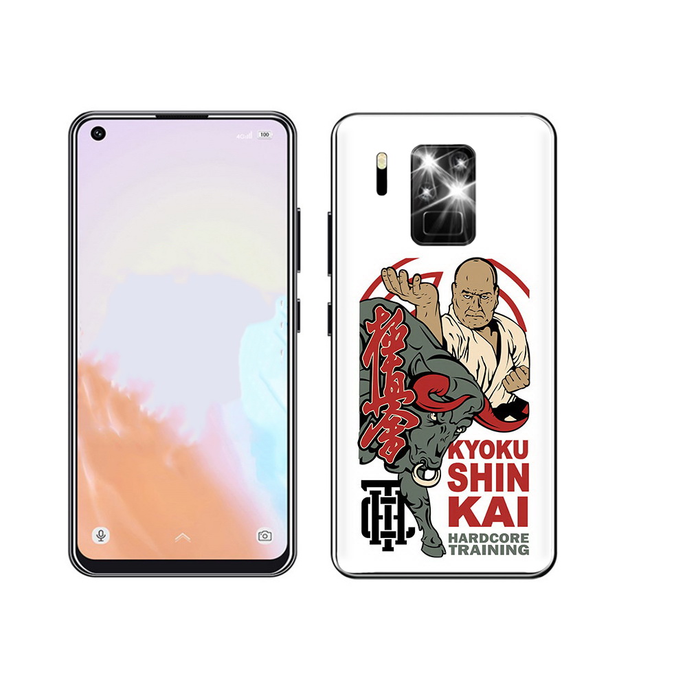 

Чехол MyPads Tocco для Oukitel C18 Pro единоборства рисунок, Прозрачный, Tocco