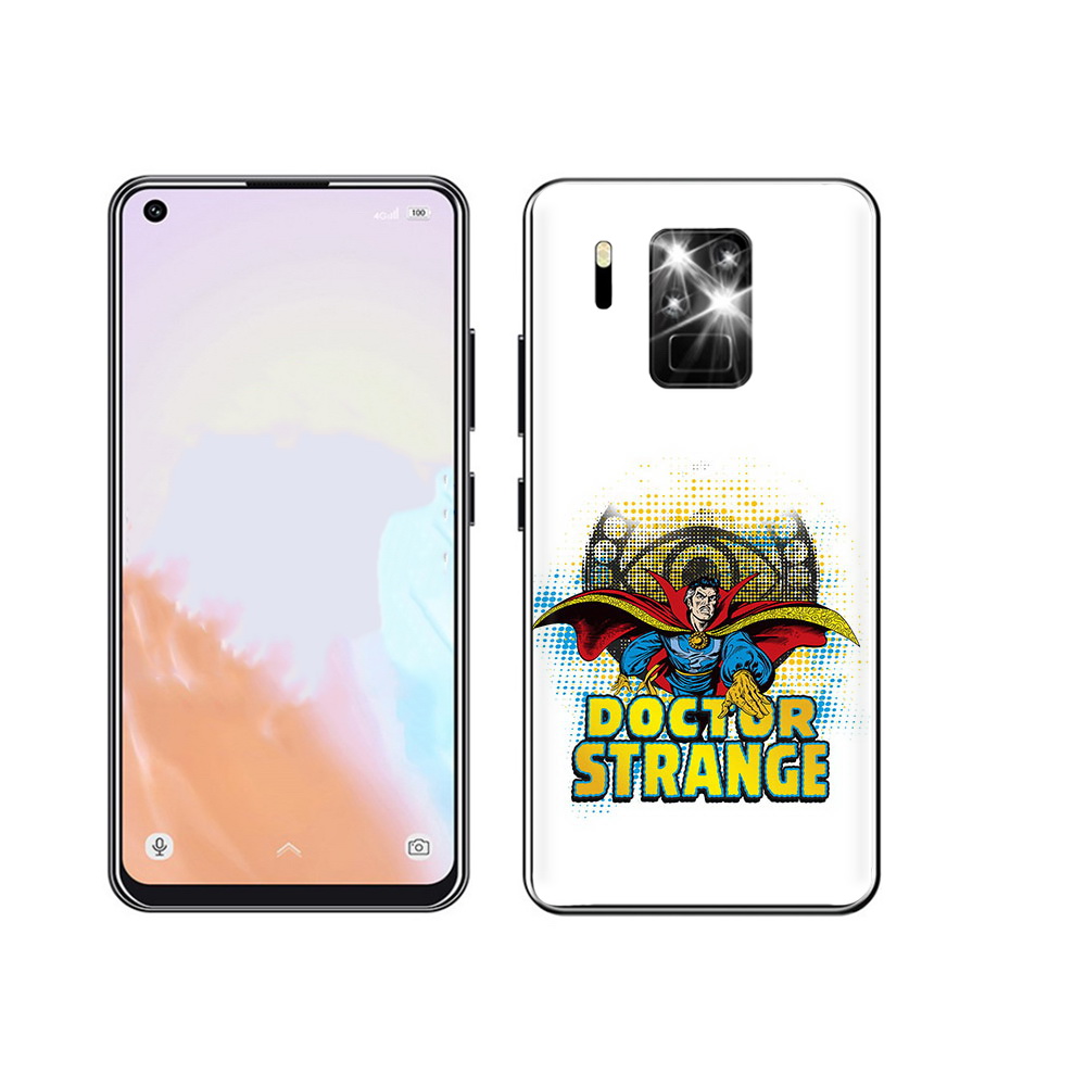 

Чехол MyPads Tocco для Oukitel C18 Pro доктор стренж рисунок, Прозрачный, Tocco