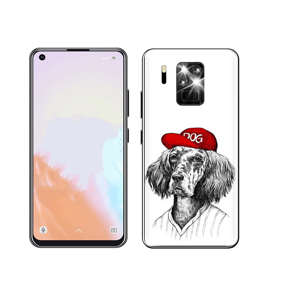 

Чехол MyPads Tocco для Oukitel C18 Pro дог, Прозрачный, Tocco