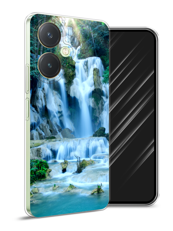 

Чехол Awog на Vivo Y27 4G "Водопад 8", Голубой;зеленый, 269150-1