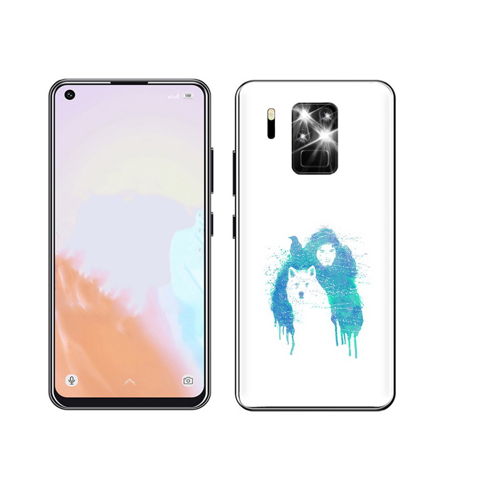 

Чехол MyPads Tocco для Oukitel C18 Pro джон сноу, Прозрачный, Tocco