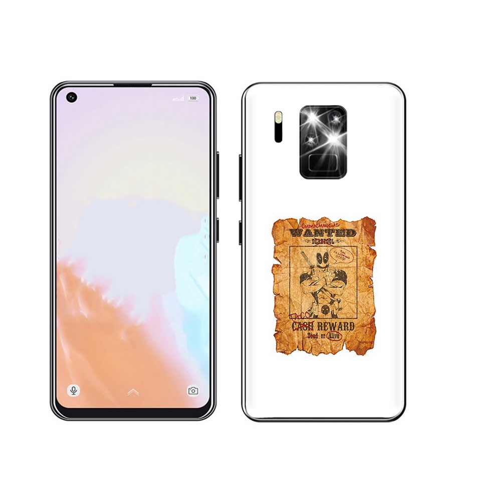 

Чехол MyPads Tocco для Oukitel C18 Pro дедпул, Прозрачный, Tocco