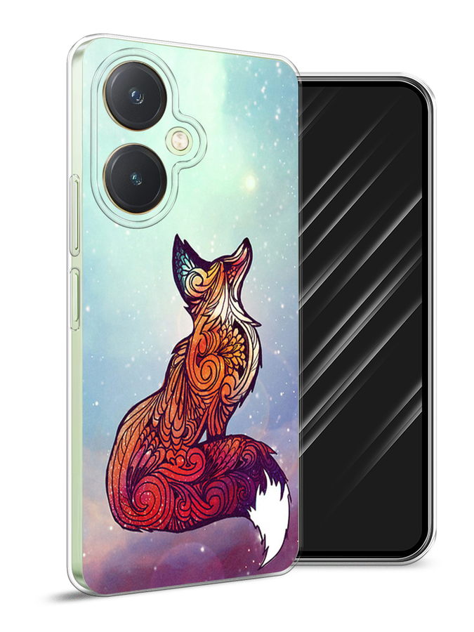 

Чехол Awog на Vivo Y27 4G "Лиса 1", Голубой;фиолетовый, 269150-1