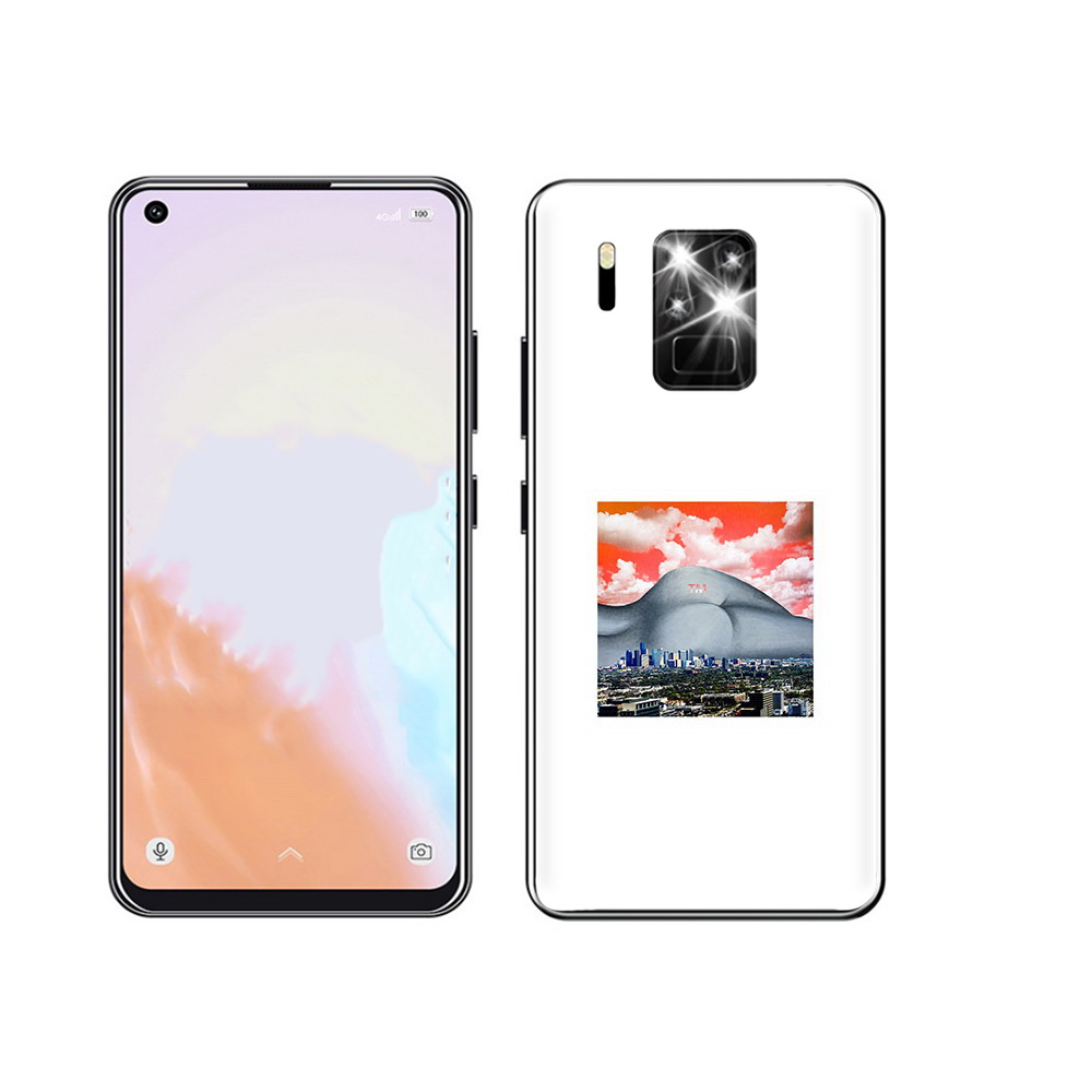 

Чехол MyPads Tocco для Oukitel C18 Pro город с девушкой на фоне, Прозрачный, Tocco