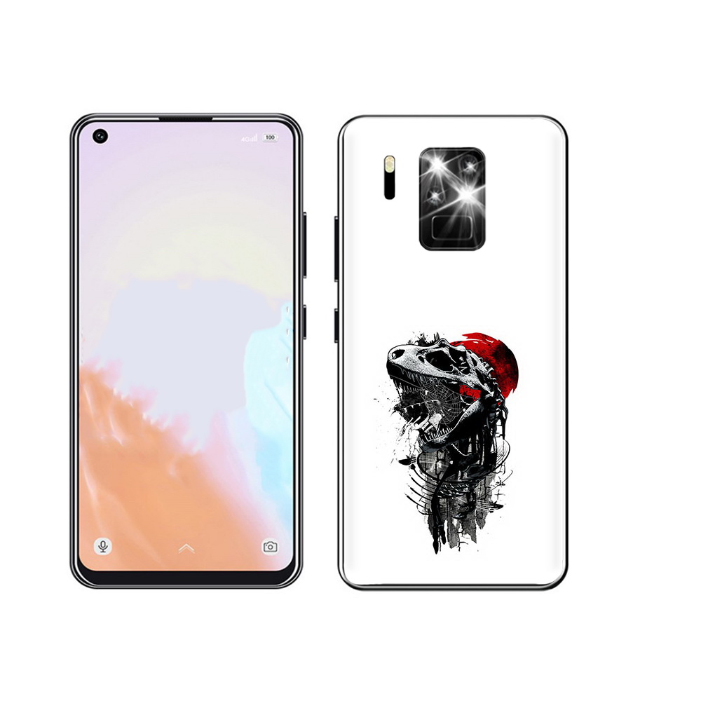 

Чехол MyPads Tocco для Oukitel C18 Pro вымерший динозавр, Прозрачный, Tocco