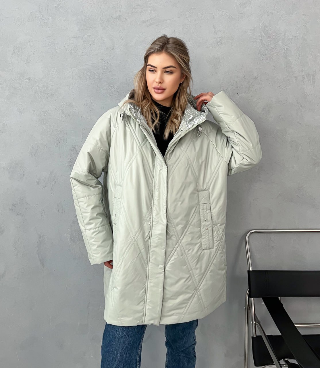 

Куртка женская 330 зеленая 60 RU, Зеленый, 330