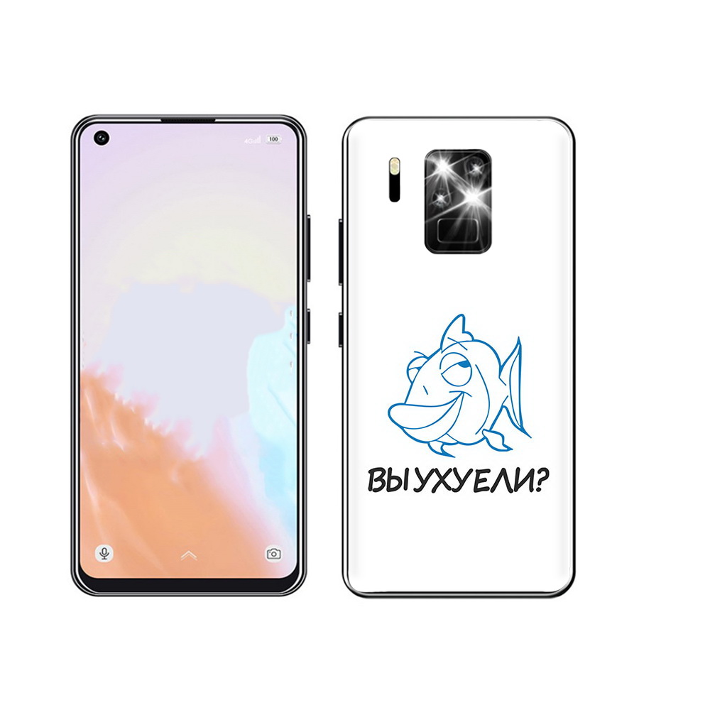 

Чехол MyPads Tocco для Oukitel C18 Pro вы ухуели, Прозрачный, Tocco