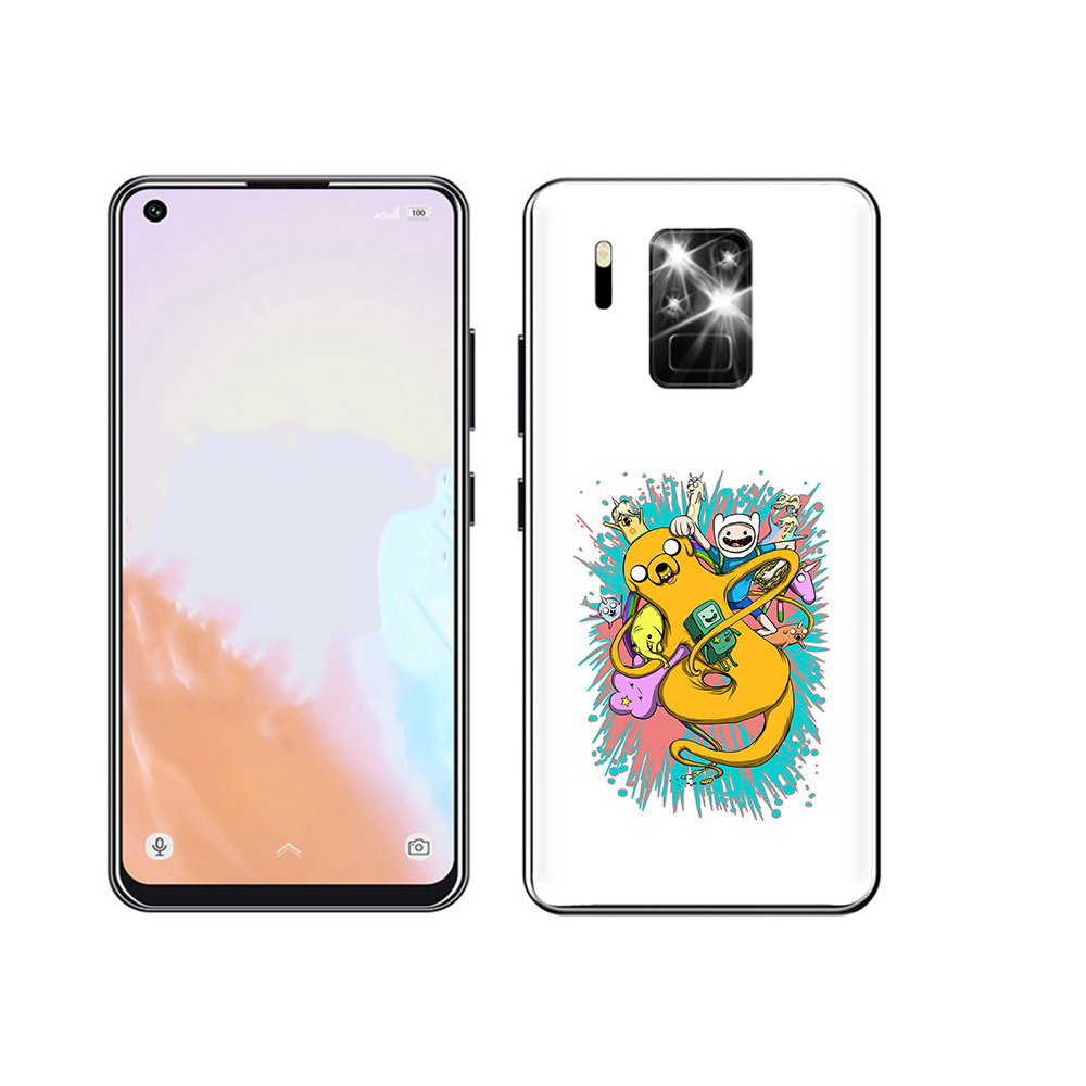 

Чехол MyPads Tocco для Oukitel C18 Pro время приключений рисунок, Прозрачный, Tocco