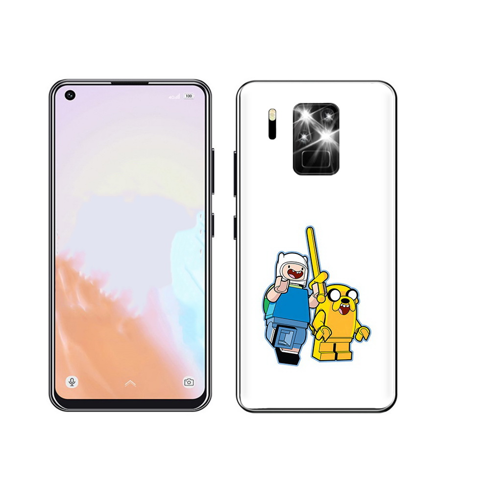 

Чехол MyPads Tocco для Oukitel C18 Pro время приключений лего, Прозрачный, Tocco