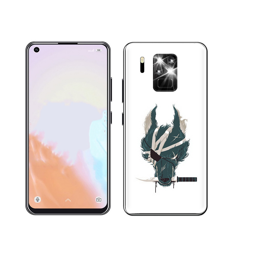 

Чехол MyPads Tocco для Oukitel C18 Pro волк-разбойник, Прозрачный, Tocco