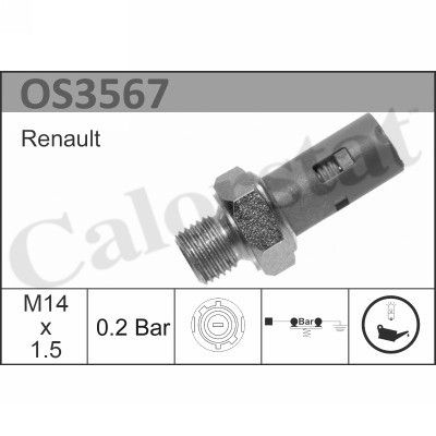 

Os3567_датчик давления масла 0.2 bar renault megane 1.4i-2.0i/1.9td/dti/rsdt 98>