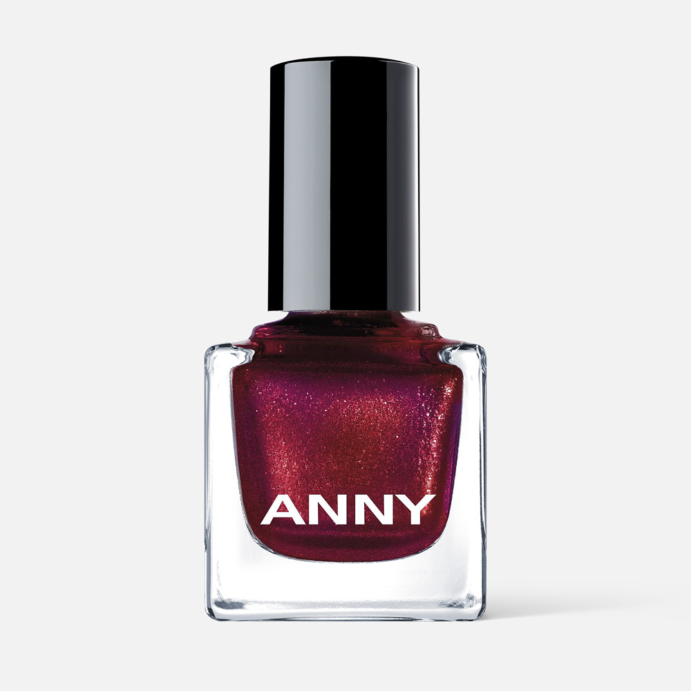 

Лак для ногтей ANNY Cosmetics рубиновый, №106, 15 мл, Бордовый