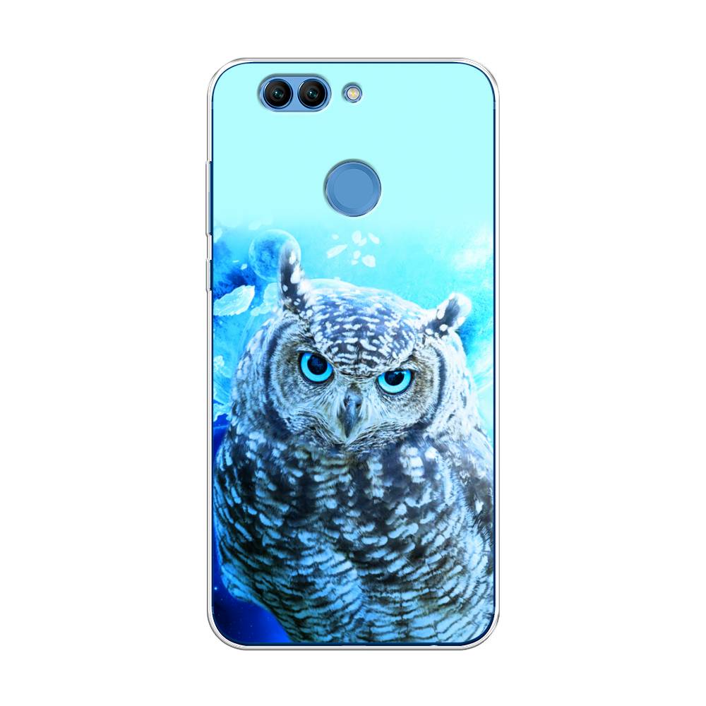 

Чехол Awog на Huawei Nova 2 Plus "Сова арт 7", Разноцветный, 63050-1