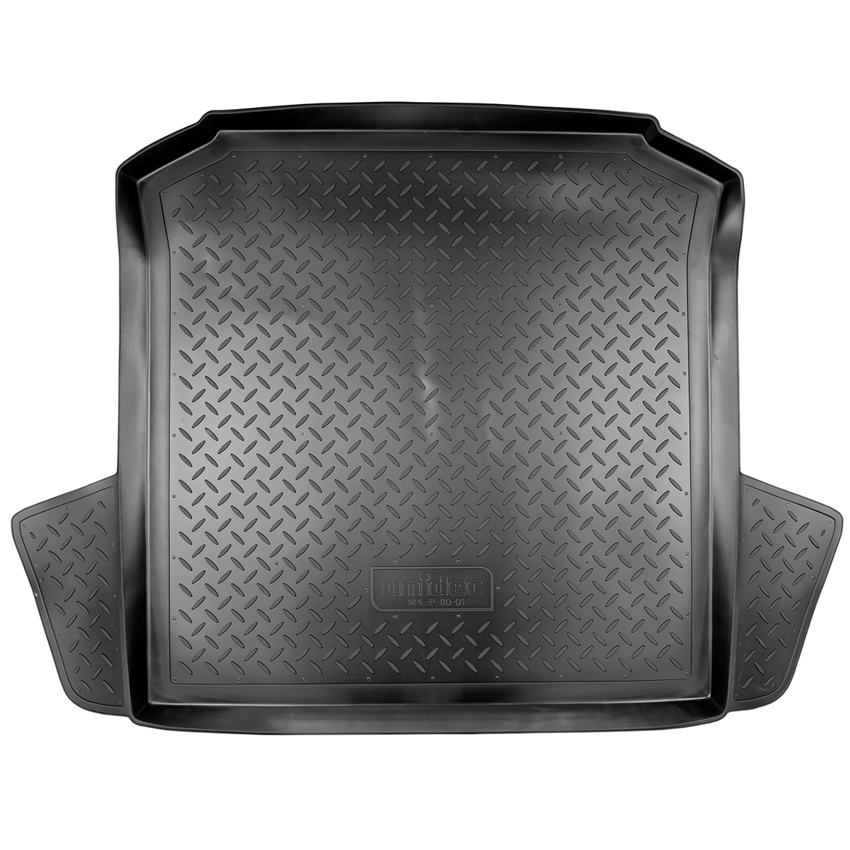 

Коврик в багажник Norplast/Unidec для Seat Cardoba в кузове 6L2 SD (2006-2009) Черный, пол