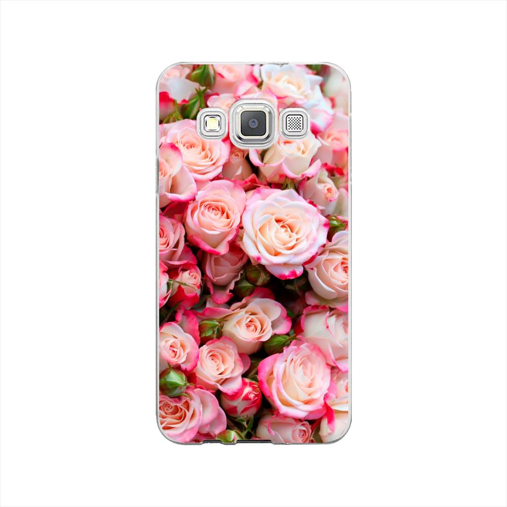 

Чехол на Samsung Galaxy A3 "Много роз", Розовый, 20150-2