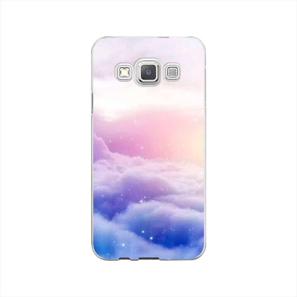 

Чехол на Samsung Galaxy A3 "Небеса", Голубой;белый;розовый, 20150-2