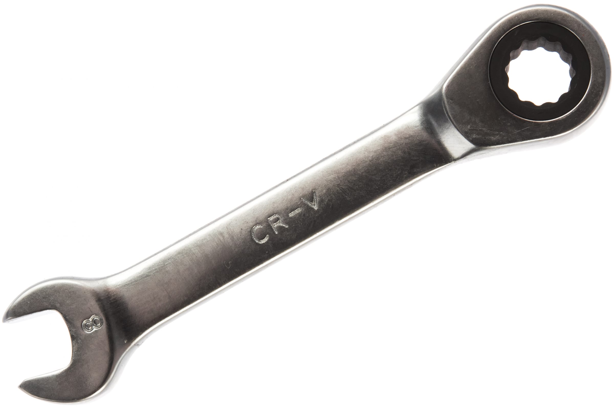 

AV Steel Ключ комбинированный трещоточный укороченный 8мм шт AV-315308
