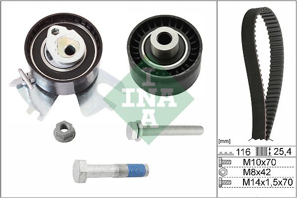 

Комплект роликов Ina 530055810
