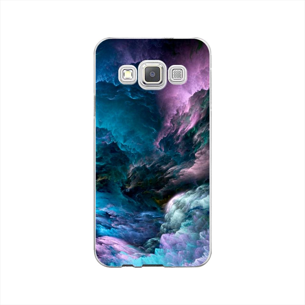 

Чехол на Samsung Galaxy A3 "Загадочное небо", Синий;фиолетовый, 20150-2