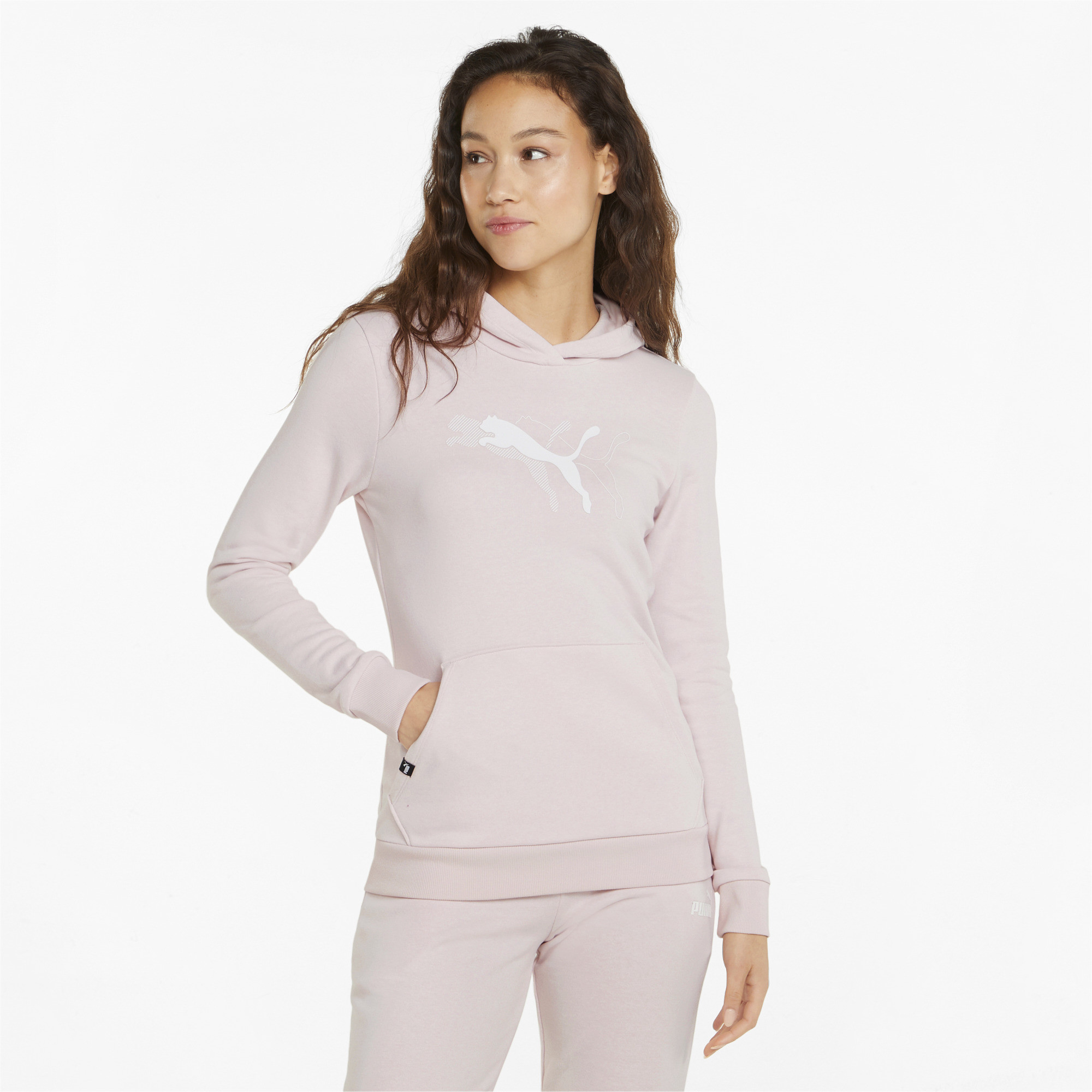 фото Худи женское puma 84711416 розовое xs
