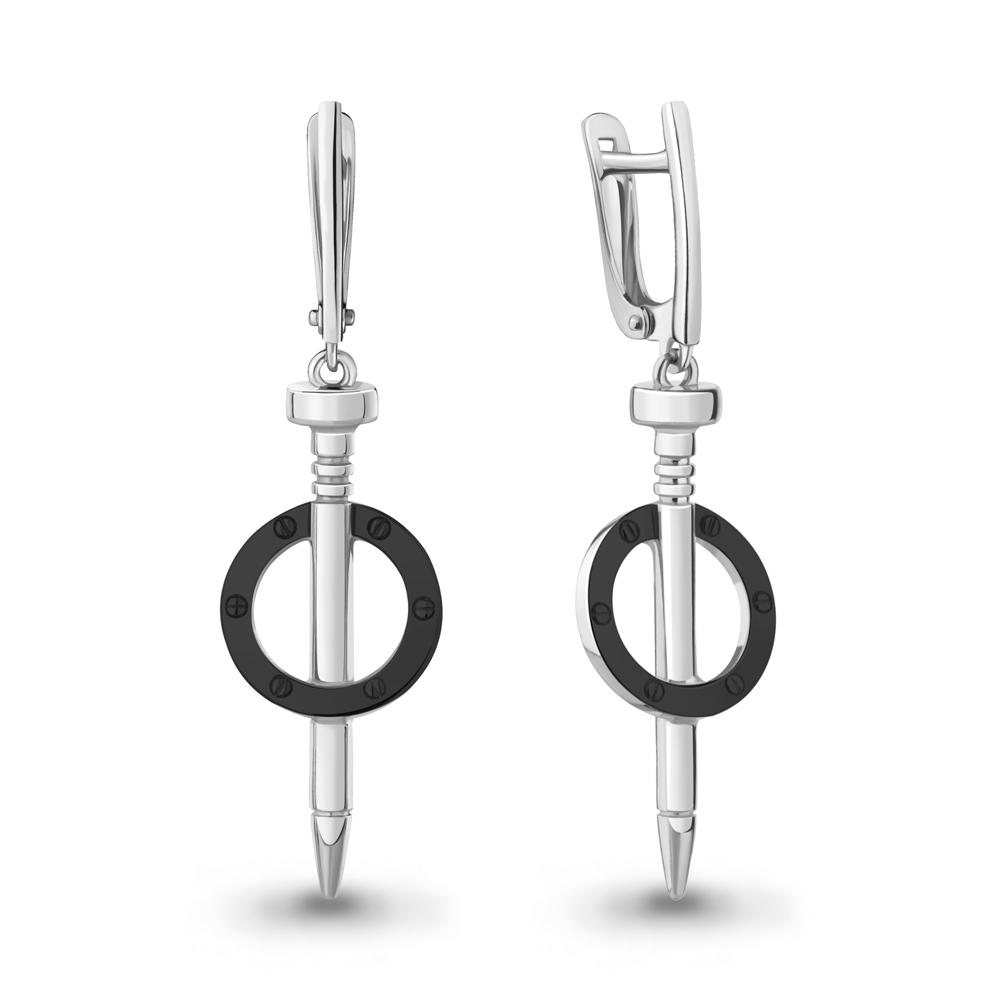 

Серьги из серебра Aquamarine Aquamarine 34221_925_р, 34221_925_р