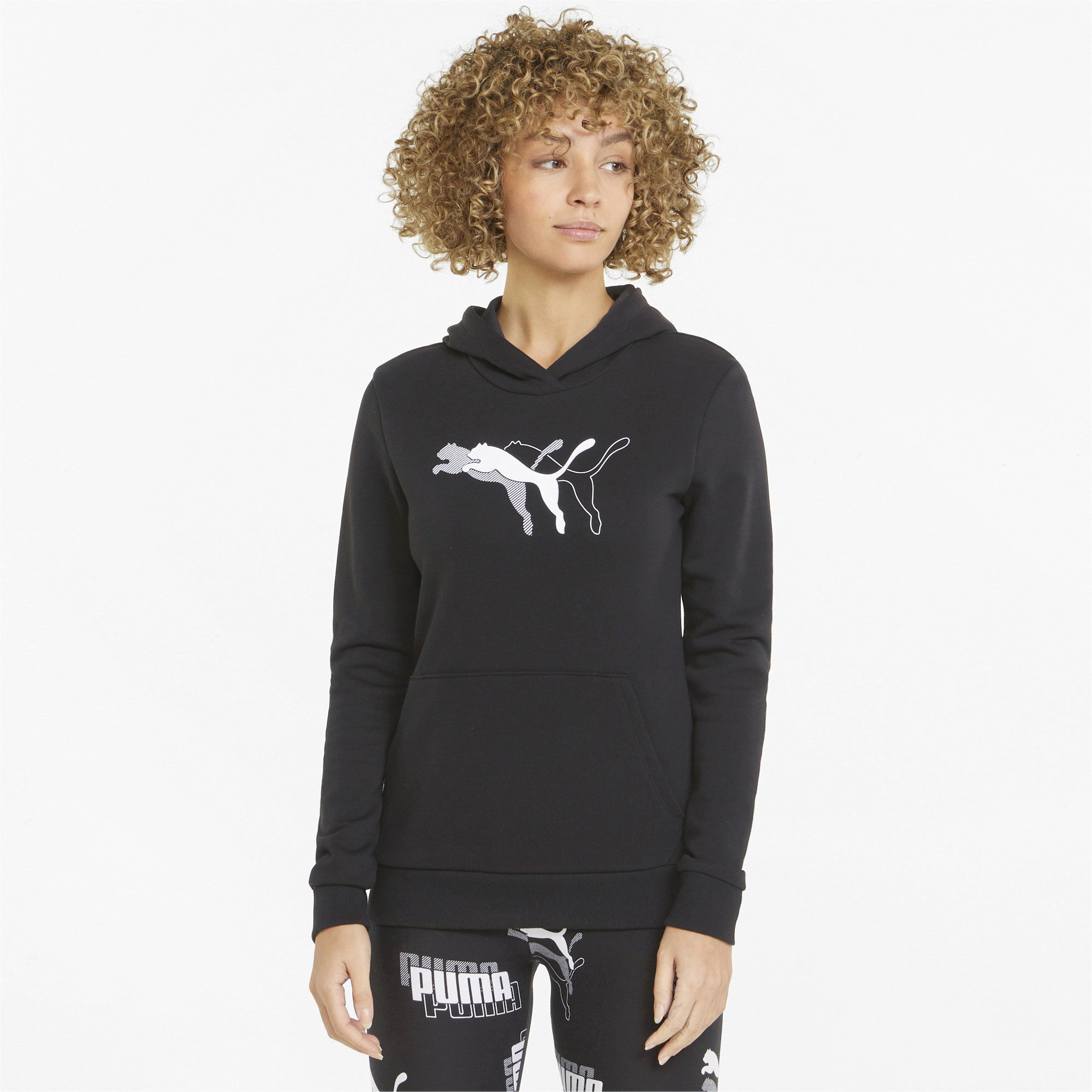 

Худи женское PUMA 84711401 черное XS, 84711401