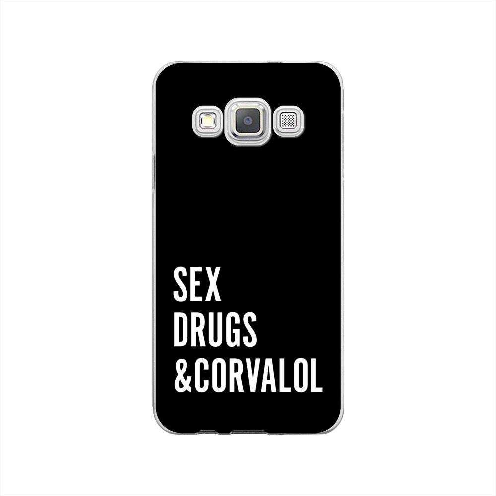 

Чехол на Samsung Galaxy A3 "Corvalol", Черный;серый;белый, 20150-6