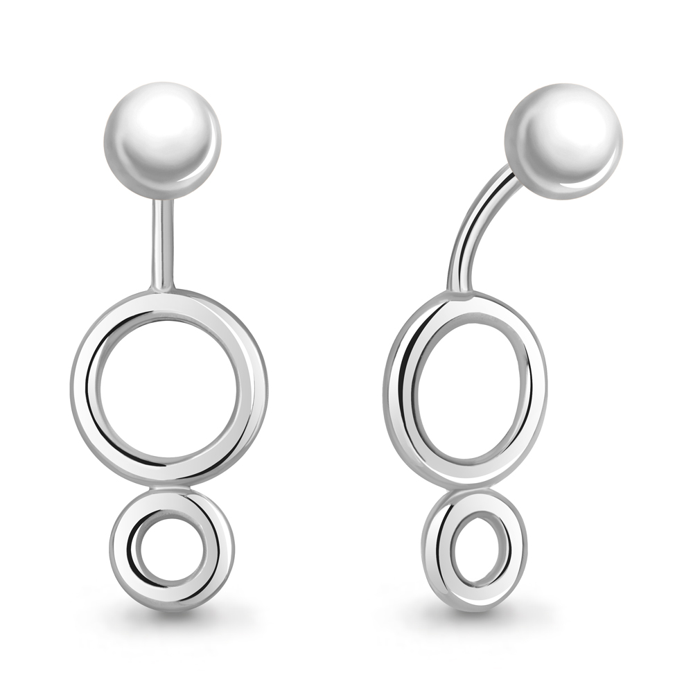 

Серьги из серебра Aquamarine Aquamarine 34211_925_р, 34211_925_р