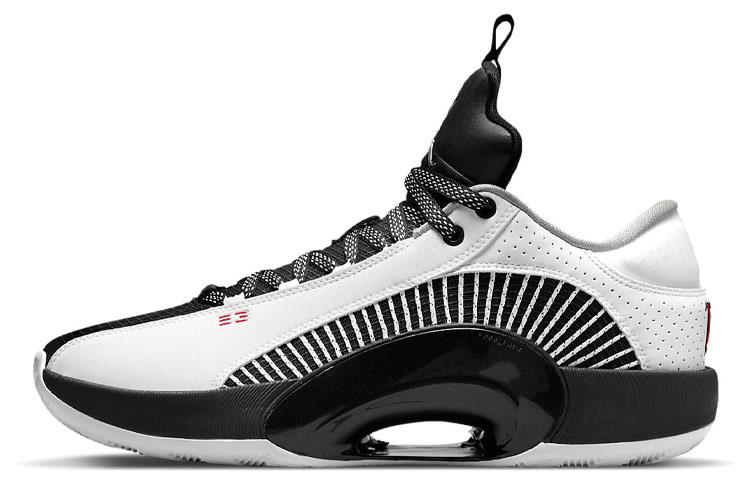

Кроссовки унисекс Jordan Air Jordan 35 Low PF White Black белые 41 EU, Белый, Air Jordan 35 Low PF White Black