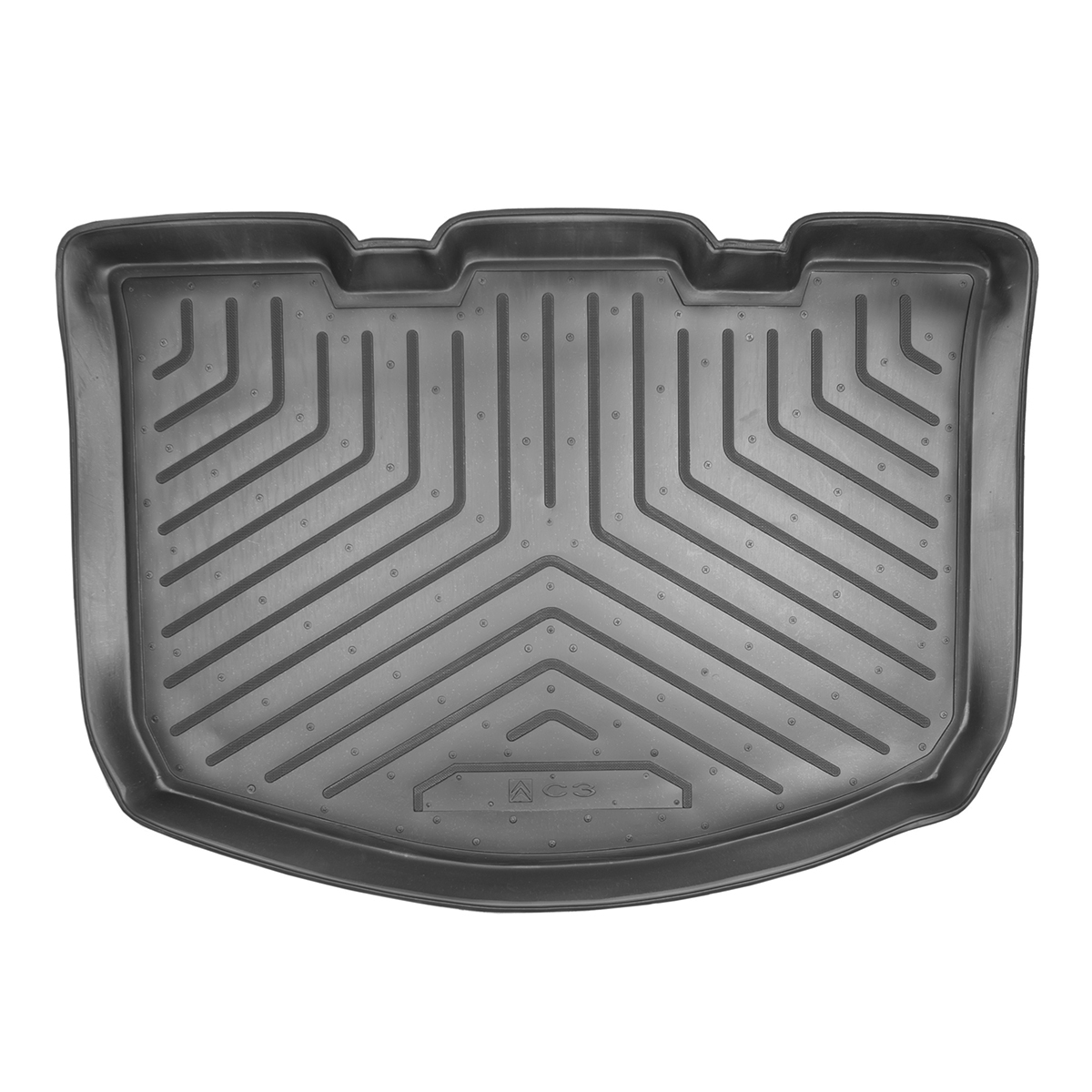 

Коврик в багажник Norplast/Unidec для Citroen C3 в кузове F HB (2002-2005) Черный, полиуре